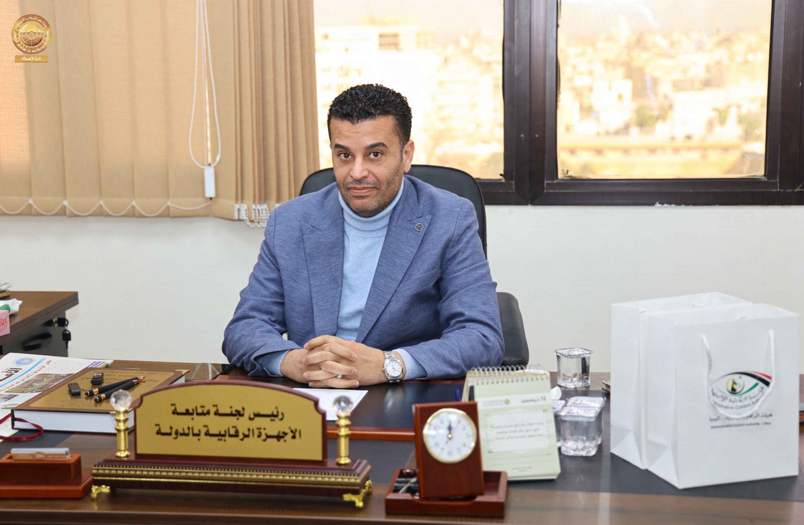 هدية: ننفي صحة ما يُتداول بشأن وجود مشروع قرار يتعلق بدمج الرقابة الإدارية مع ديوان المحاسبة