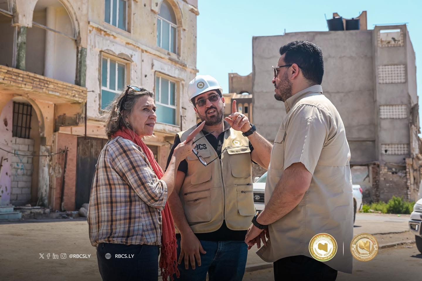 لجنة إعادة إعمار الصابري ووسط بنغازي تستقبل نائبة مدير مكتب المغرب العربي لوكالة AFP