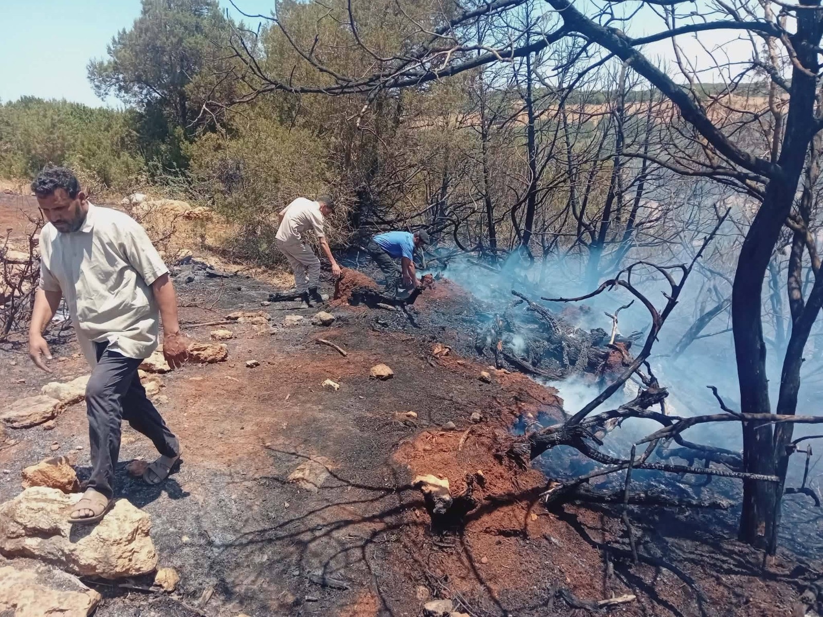 استجابة سريعة تُنهي حريقًا في قصر ليبيا دون خسائر تُذكر