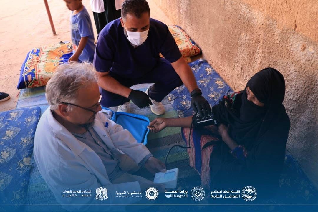 خدمات طبية ميدانية في تهالة ضمن برنامج الزائر الصحي بدعم القيادة العامة والحكومة الليبية