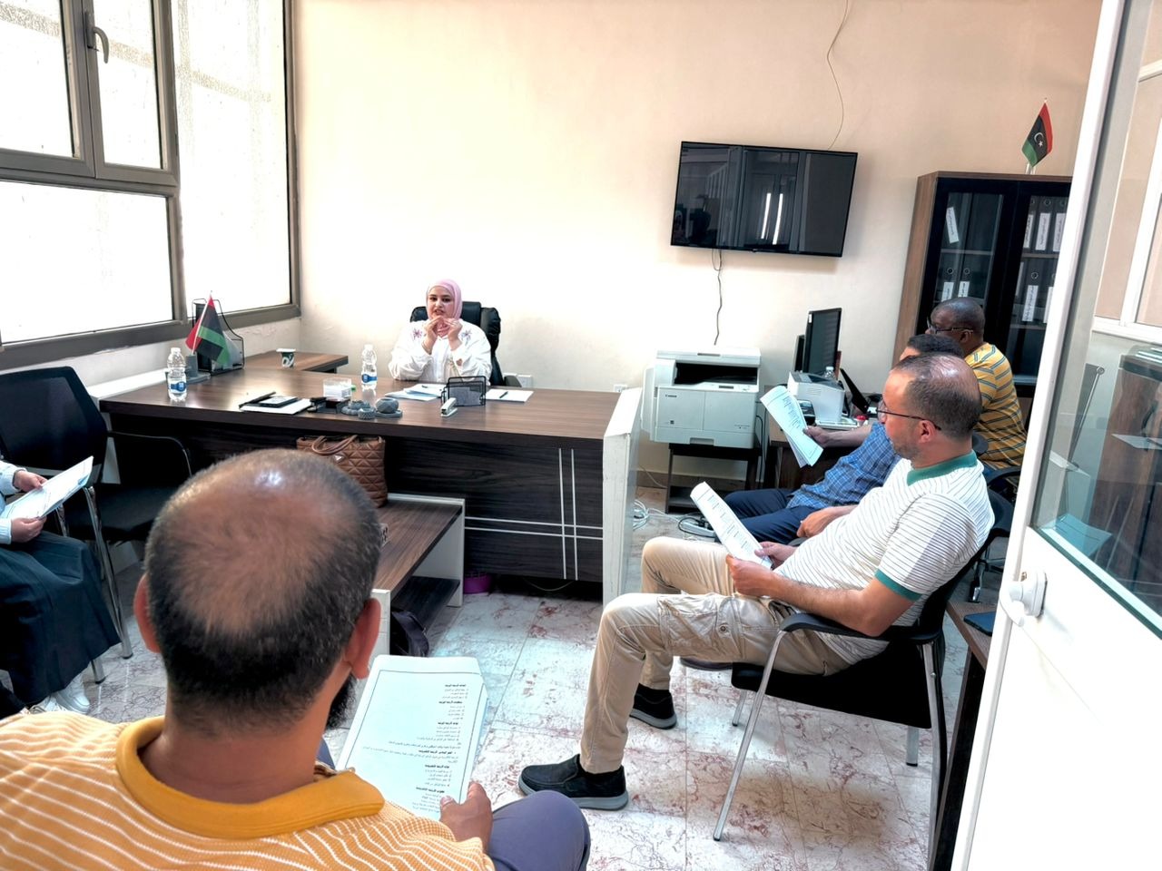 المركز الليبي للثقافات المحلية ينظم ورشة عمل حول تنظيم الملفات الإدارية