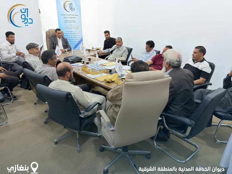 رئيس ديوان الخدمة المدنية يبحث مع منسقي الزراعة والثروة الحيوانية ملفات الإفراجات والملاك الوظيفي