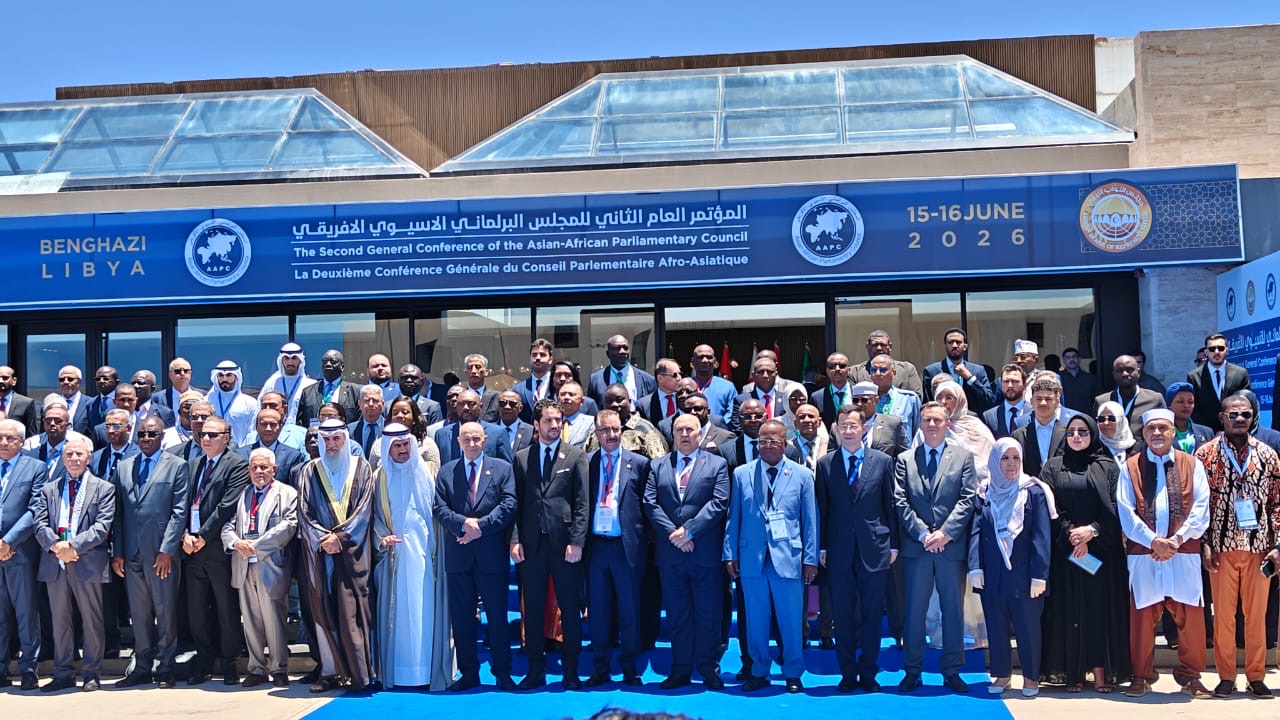 انطلاق أعمال المؤتمر الآسيوي الأفريقي في بنغازي بمشاركة دولية واسعة