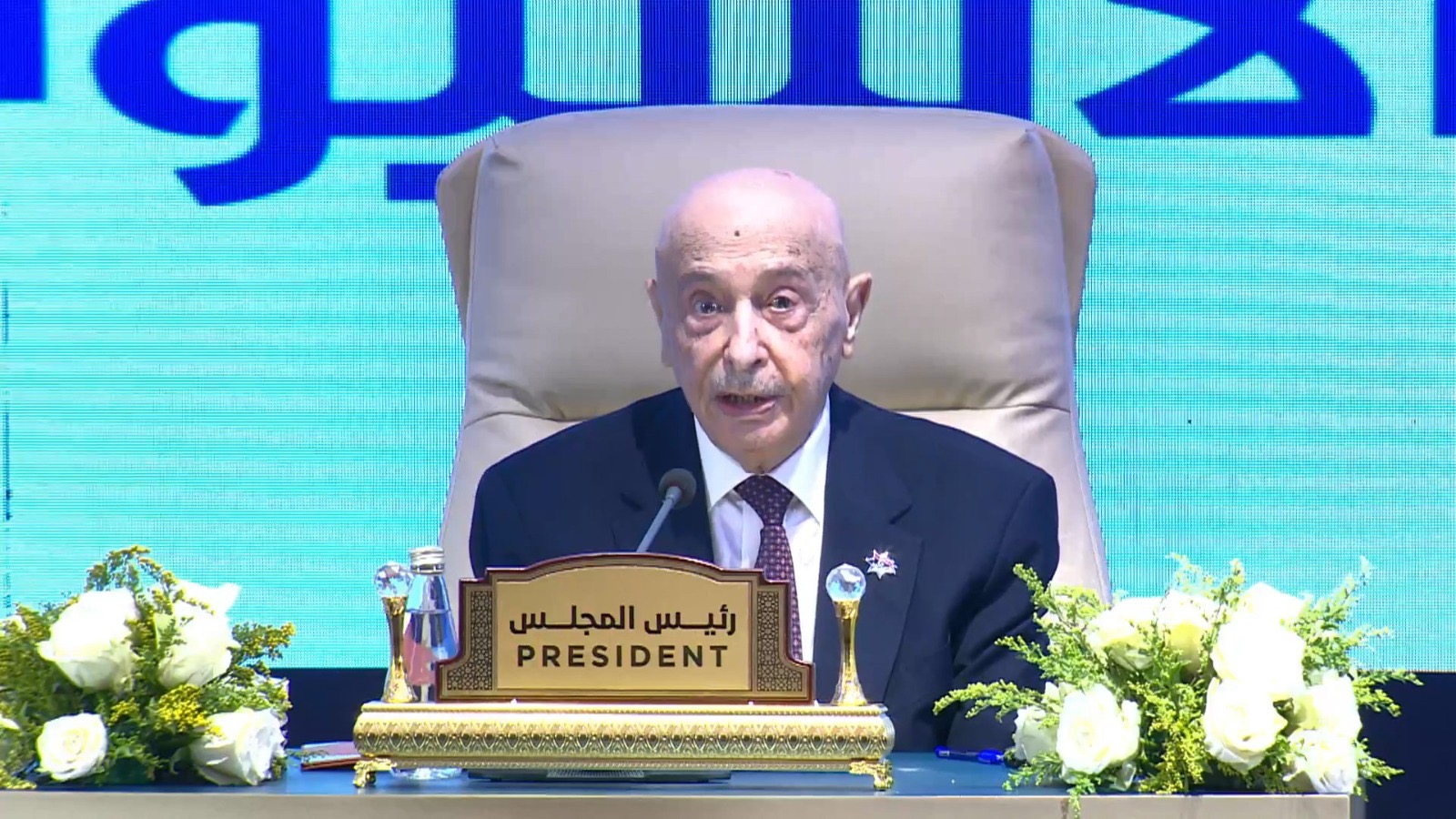 رئيس مجلس النواب عقيلة صالح: ليبيا استعادت استقرارها وبنغازي أصبحت مركزًا للتعاون البرلماني الدولي