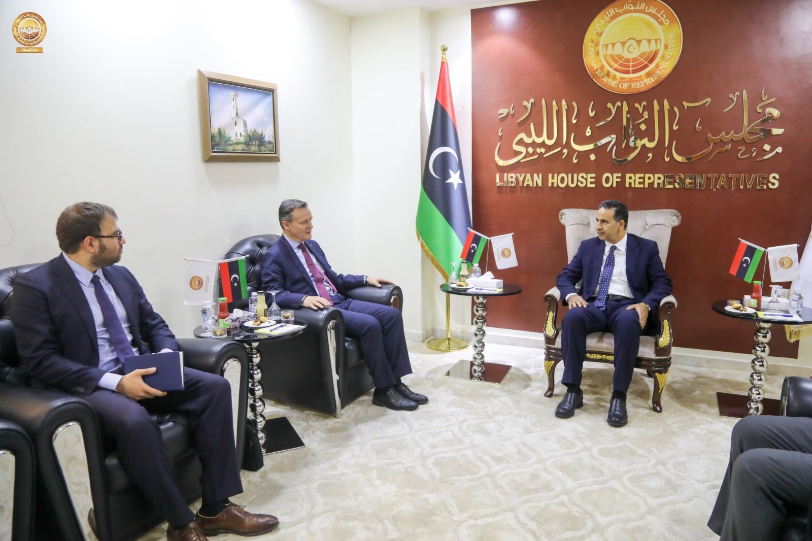 النويري يبحث مع السفير الفرنسي الملفات ذات الاهتمام المشترك