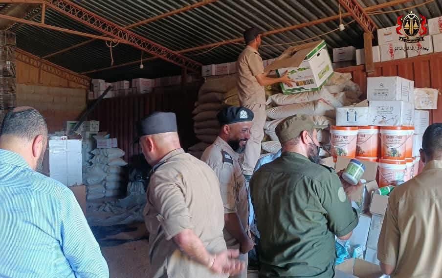 النيابة العامة تضبط كميات كبيرة من المبيدات الزراعية المحظورة في بنغازي