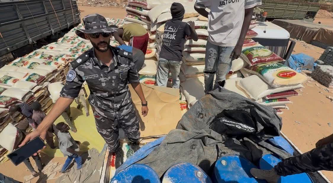 لجنة إعادة تنظيم المدن برئاسة اللواء جمال العمامي تحذر من استخدام شاحنات المواد الغذائية في تهريب الوقود