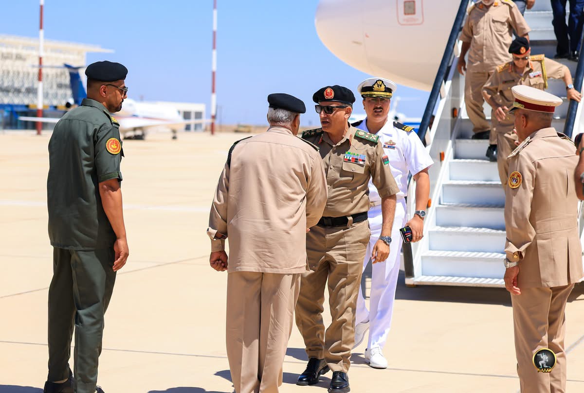 الفريق صلاح الدين النمروش يصل إلى سرت للقاء رئيس الأركان العامة للقوات المسلحة الفريق أول ركن خالد حفتر