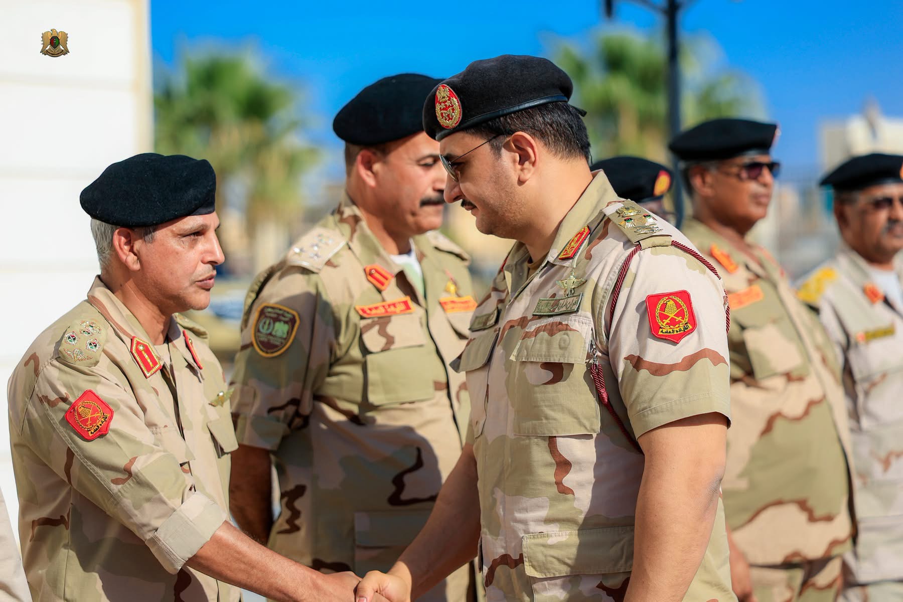 نائب القائد العام للقوات المسلحة الفريق أول ركن صدام حفتر يتابع جاهزية الوحدات العسكرية بالمنطقة الجنوبية