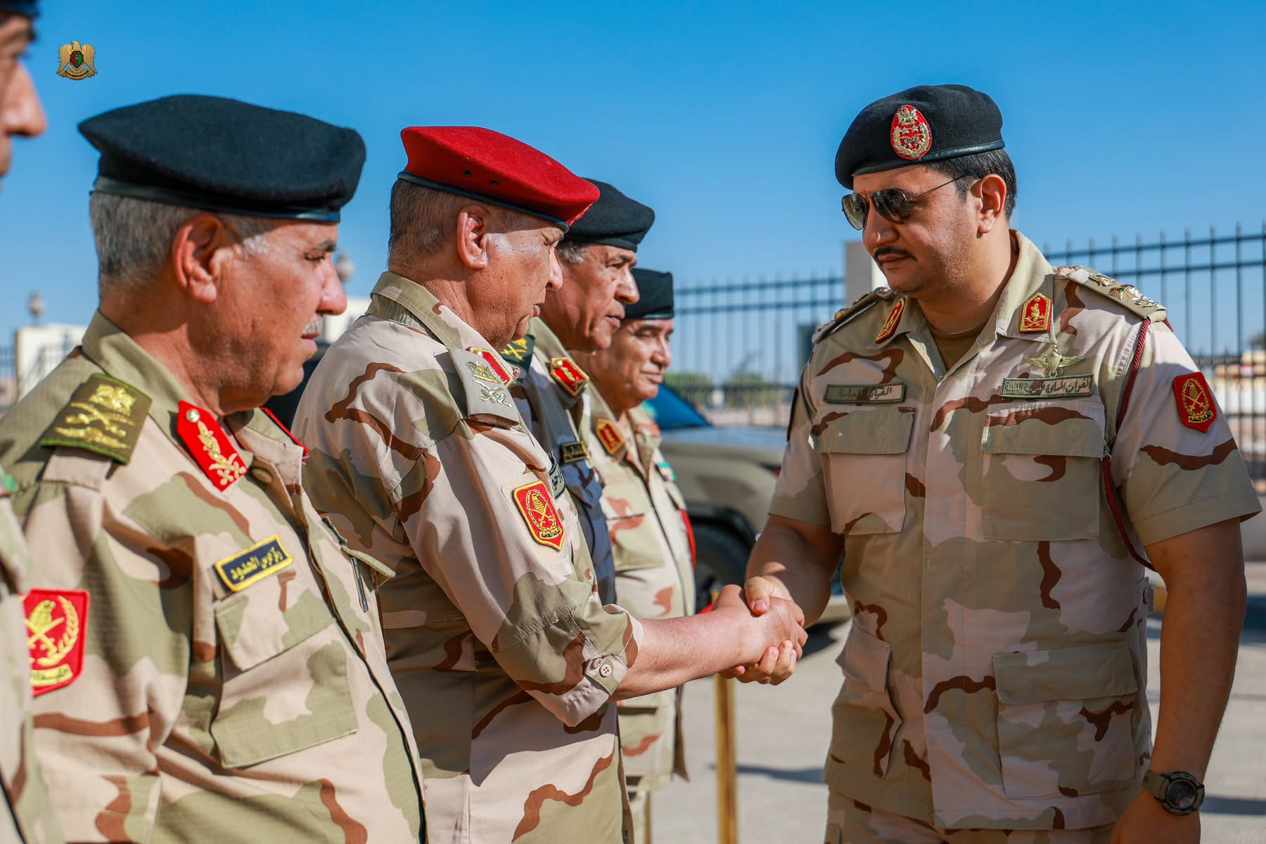 نائب القائد العام للقوات المسلحة الفريق أول ركن صدام حفتر يتابع جاهزية الوحدات العسكرية بالمنطقة الجنوبية