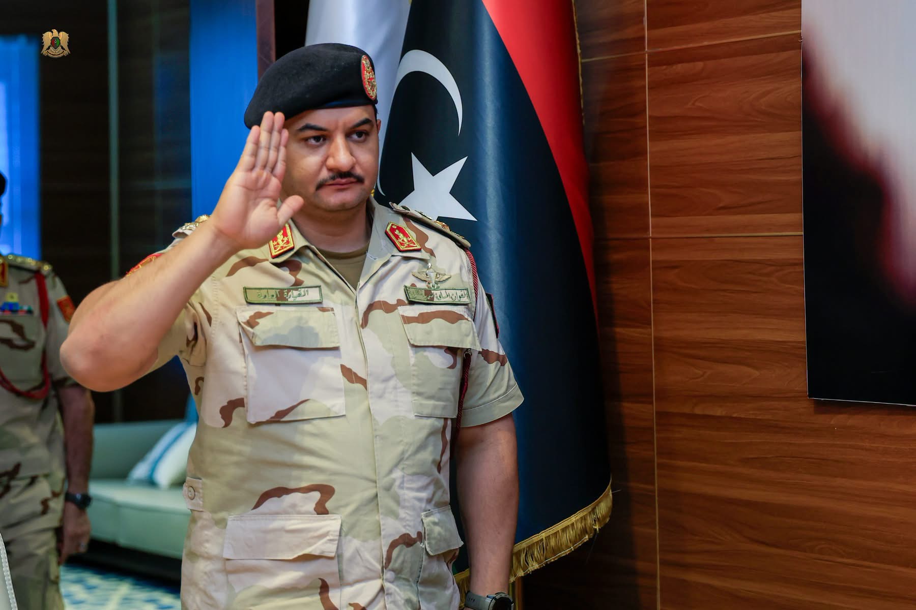 نائب القائد العام للقوات المسلحة الفريق أول ركن صدام حفتر يتابع جاهزية الوحدات العسكرية بالمنطقة الجنوبية