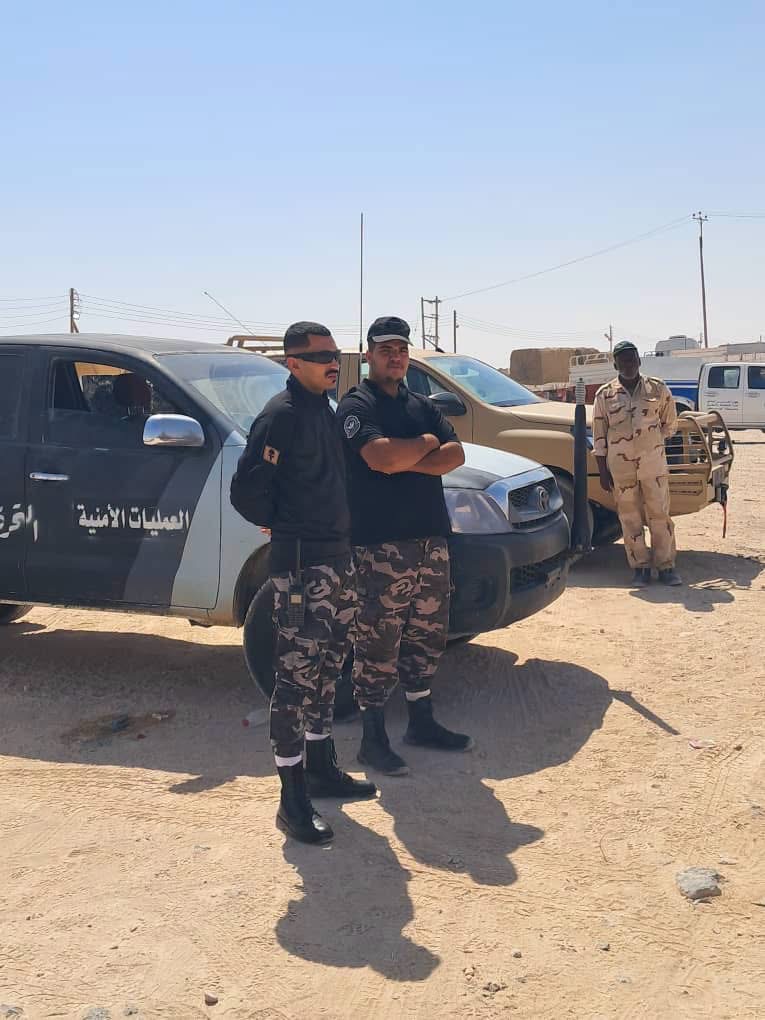 حملة ميدانية بأجدابيا لفتح وتنظيف وتأمين حرم منظومة النهر الصناعي