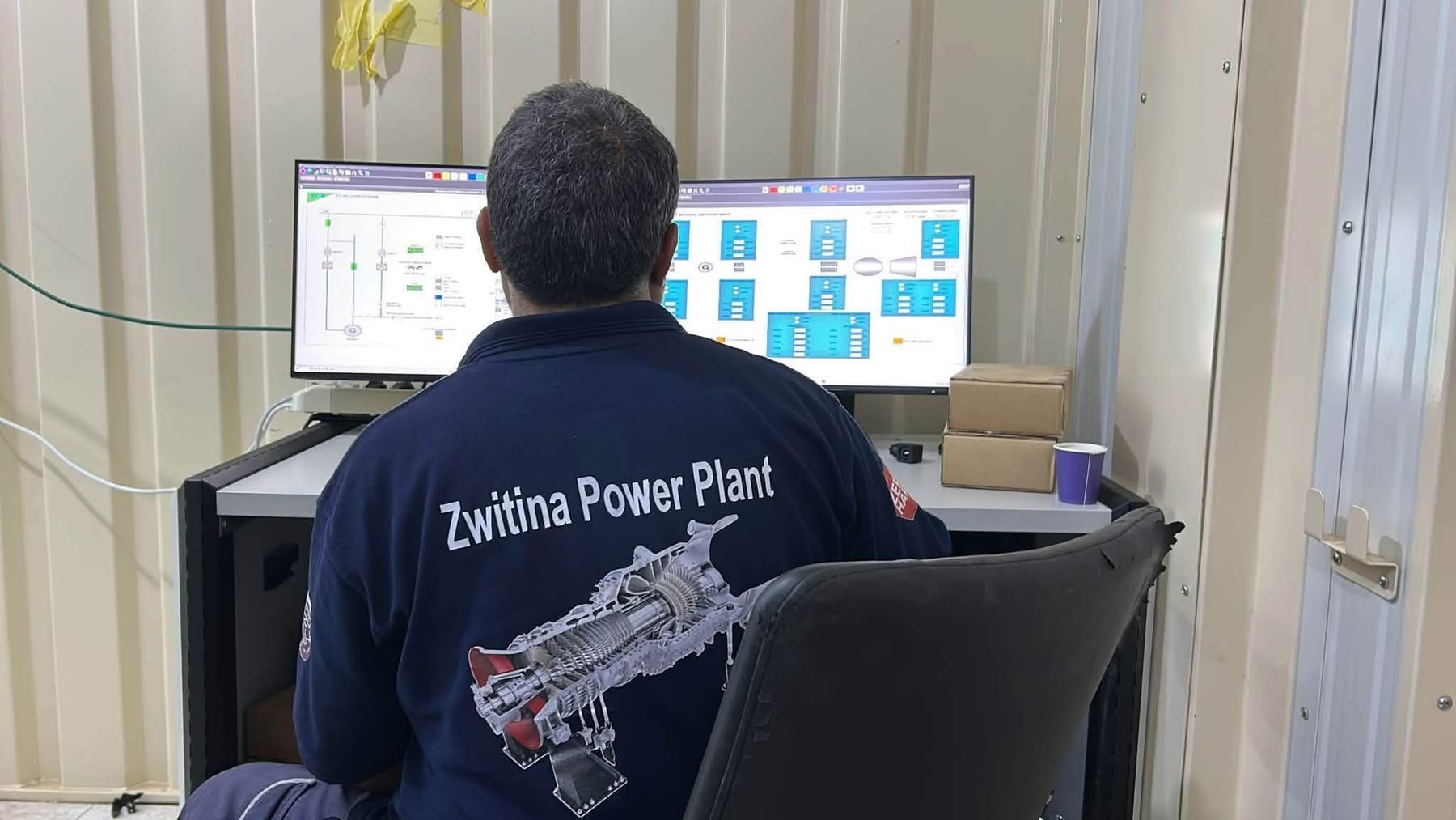 دخول الوحدة الغازية السادسة بمحطة الزويتينة الخدمة بقدرة 250 ميجاوات