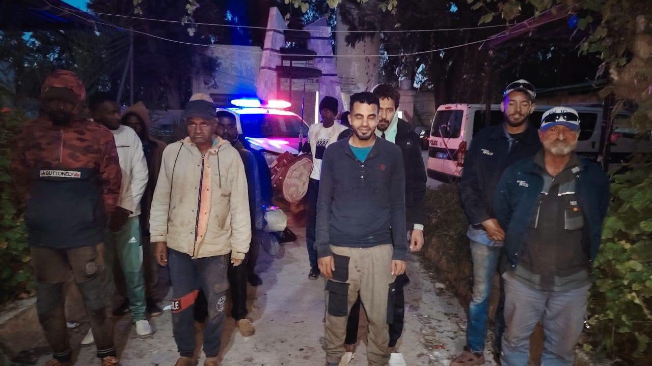 جهاز مكافحة الهجرة غير الشرعية: فرع القبة يضبط 40 مهاجراً غير شرعي ويباشر إجراءات ترحيلهم