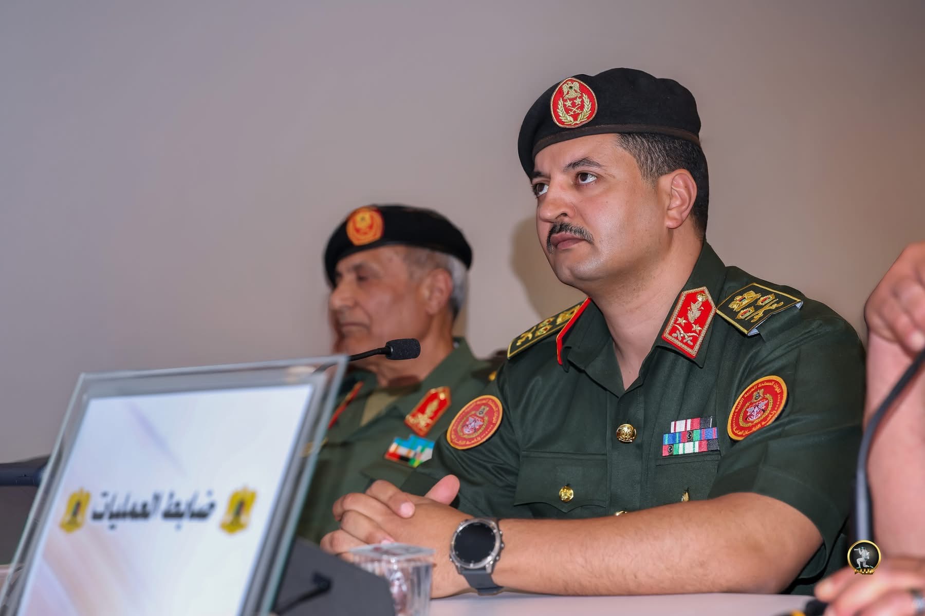 رئيس الأركان العامة للقوات المسلحة الفريق أول ركن خالد حفتر يؤكد أهمية رفع جاهزية الوحدات العسكرية