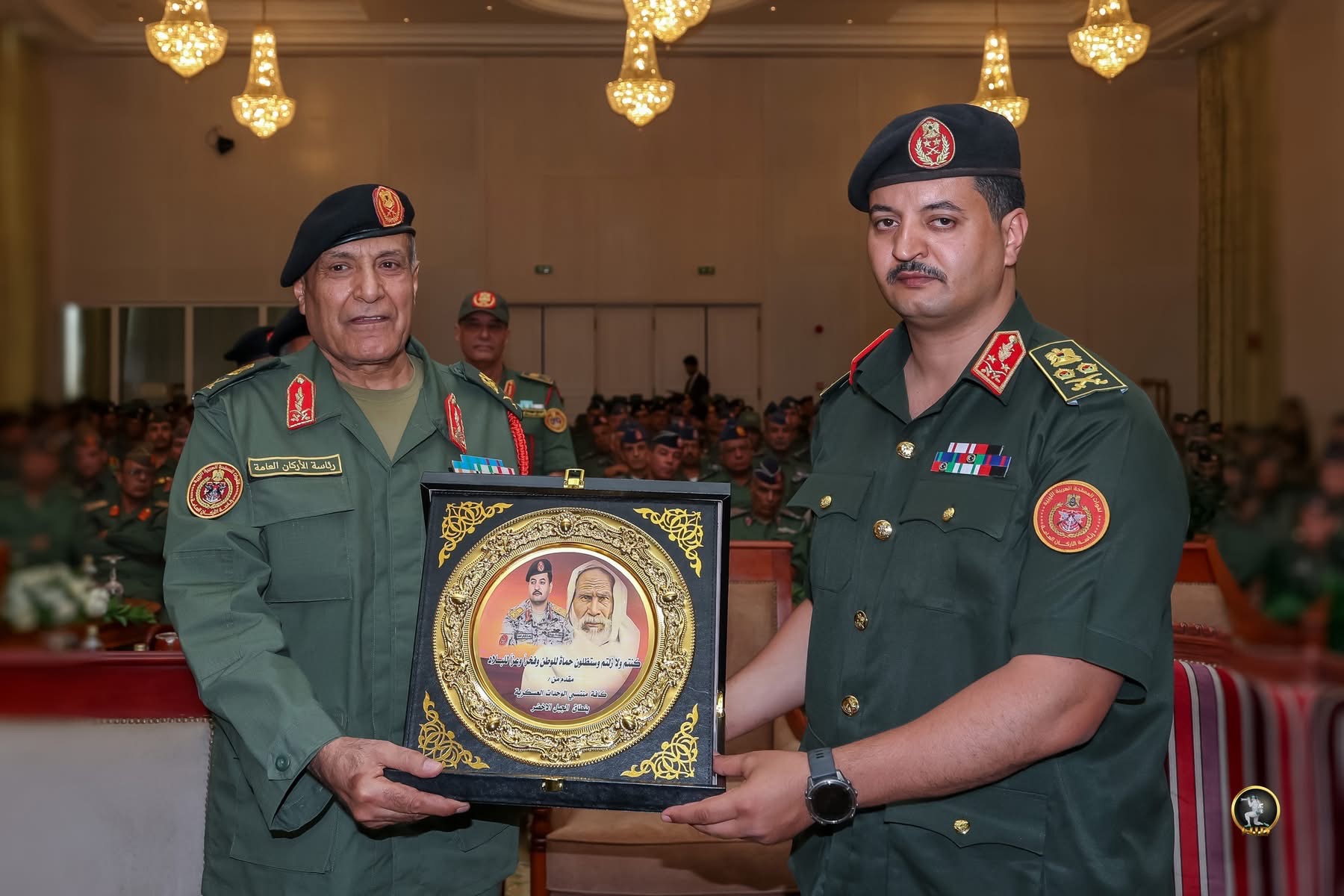 رئيس الأركان العامة للقوات المسلحة الفريق أول ركن خالد حفتر يؤكد أهمية رفع جاهزية الوحدات العسكرية