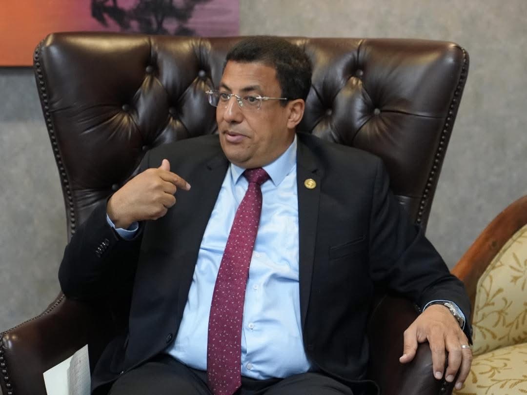   النائب صالح قلمة يبحث مع رئيس البرلمان الإفريقي تعديلات النظام الأساسي للمؤسسة التشريعية