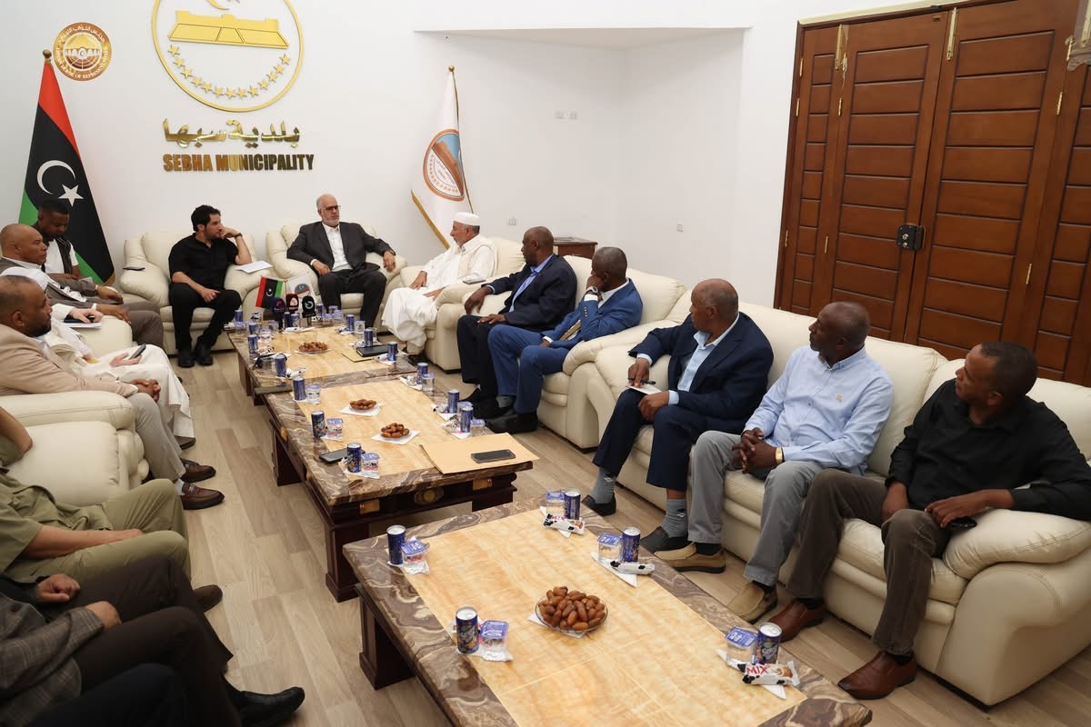النائب الثاني لرئيس مجلس النواب مصباح دومه يطلق مشروع "الجنوب ينهض" من سبها