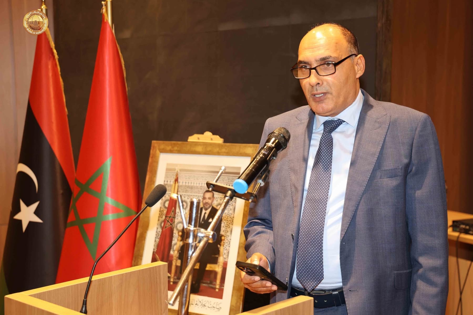 أعضاء مجلس النواب يشاركون في احتفال القنصلية المغربية ببنغازي بمناسبة عيد العرش