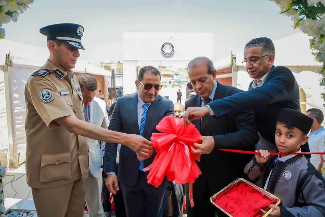 وزير الداخلية يفتتح مقر دار المحفوظات بمصلحة الأحوال المدنية في بنغازي