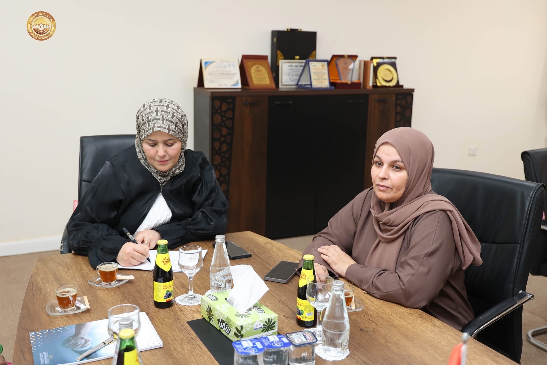 رئيس لجنة شؤون المرأة والطفل بمجلس النواب تلتقي نائب وزير العدل التشادي المكلف بحقوق الإنسان
