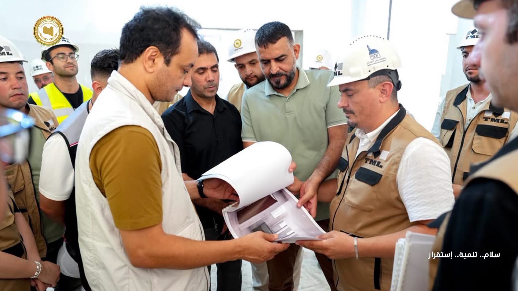 مدير عام صندوق التنمية وإعادة إعمار ليبيا يتابع تطوير مرافق جامعة عمر المختار بالبيضاء