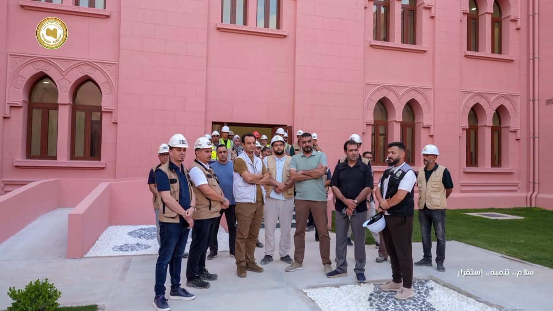 مدير عام صندوق التنمية وإعادة إعمار ليبيا يتابع تطوير مرافق جامعة عمر المختار بالبيضاء