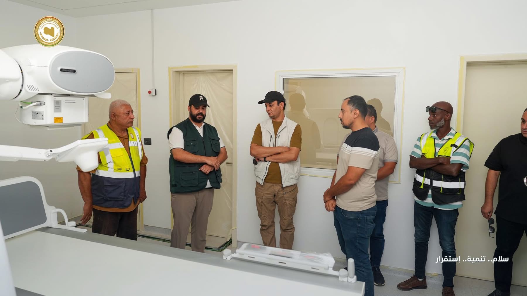 مدير عام صندوق التنمية وإعادة إعمار ليبيا يتابع المراحل النهائية لمشروع صيانة وتطوير مستشفى المرج التعليمي