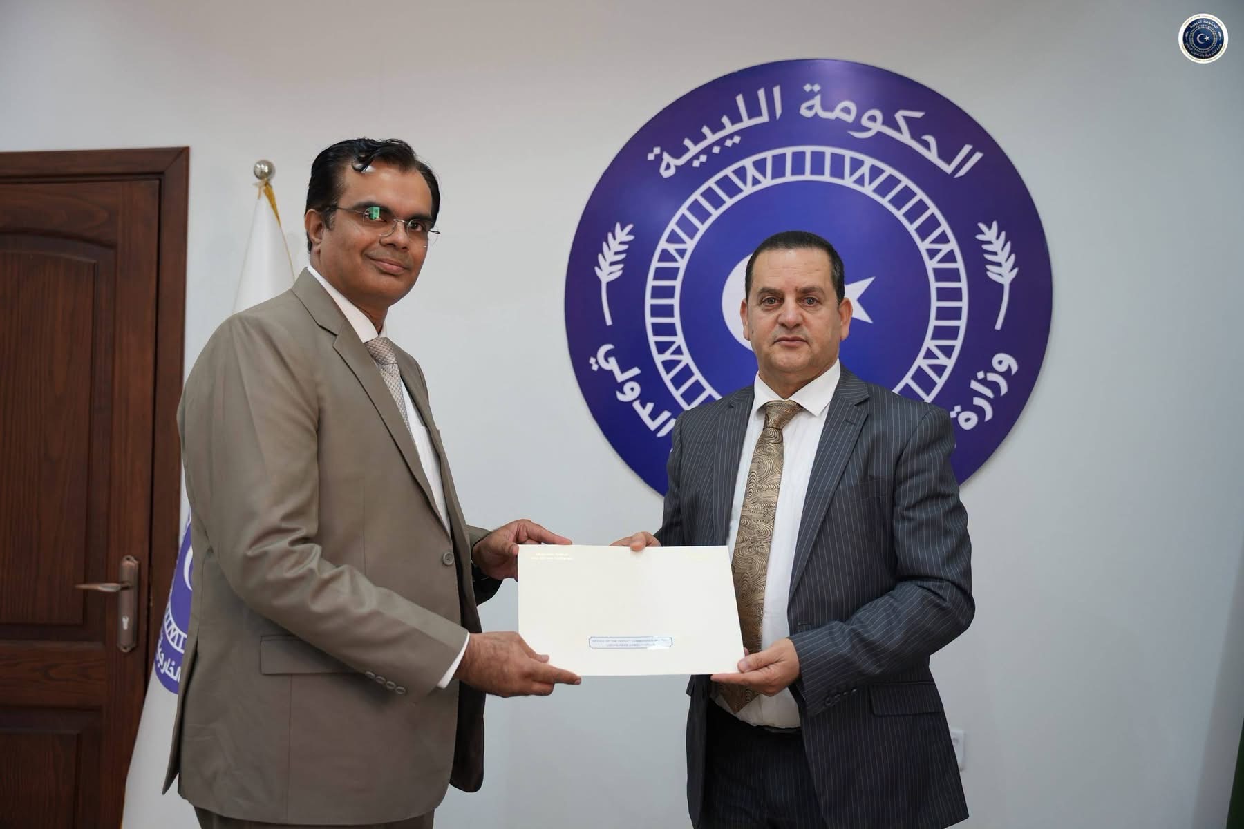 وزير الخارجية بالحكومة الليبية يبحث مع وفد باكستاني ترتيبات افتتاح القنصلية العامة في بنغازي