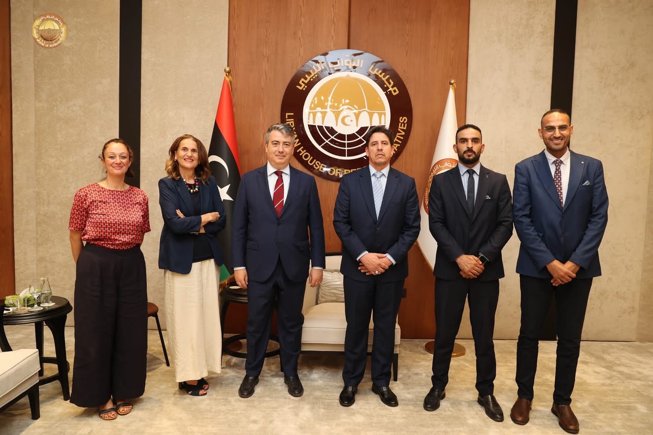 خارجية النواب تتدارس مع وفد إيطالي في بنغازي تعزيز الشراكة وتوسيع التعاون التنموي