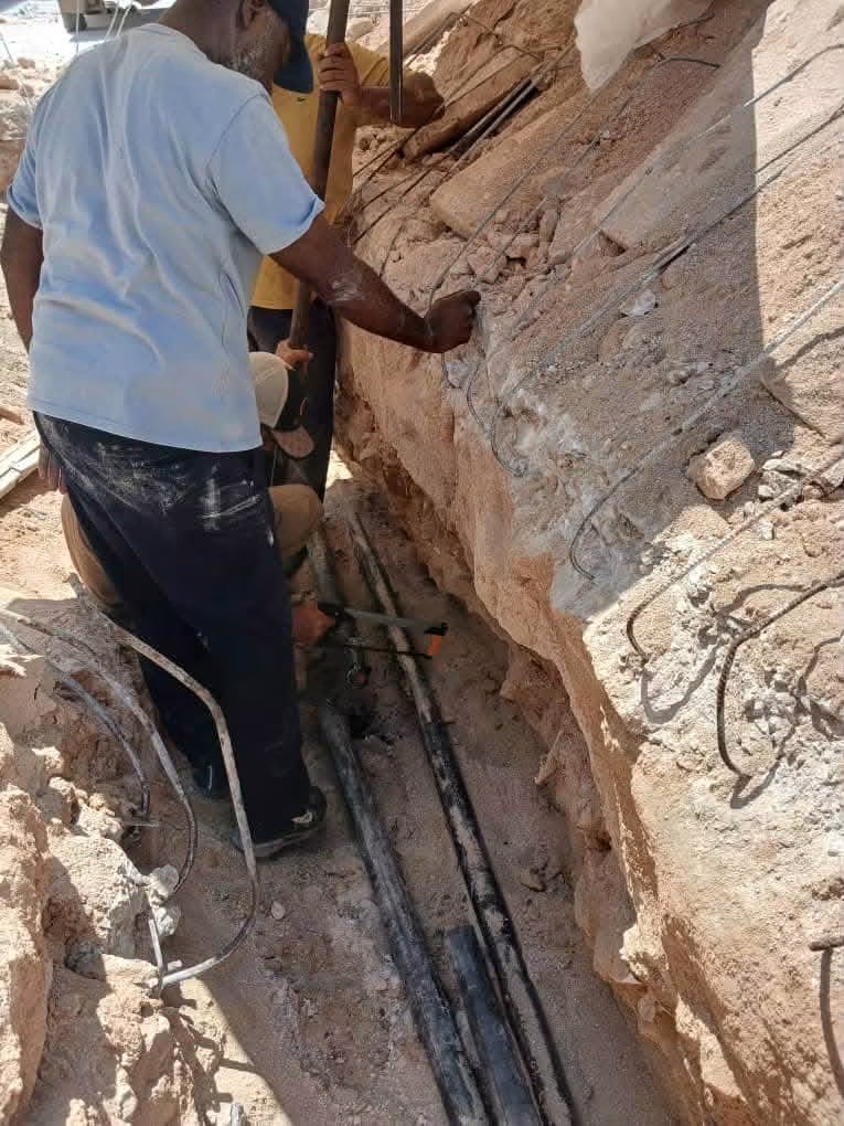 إعادة التغذية لكابل «النهر» وتحسين توزيع الأحمال في مناطق وسط بنغازي