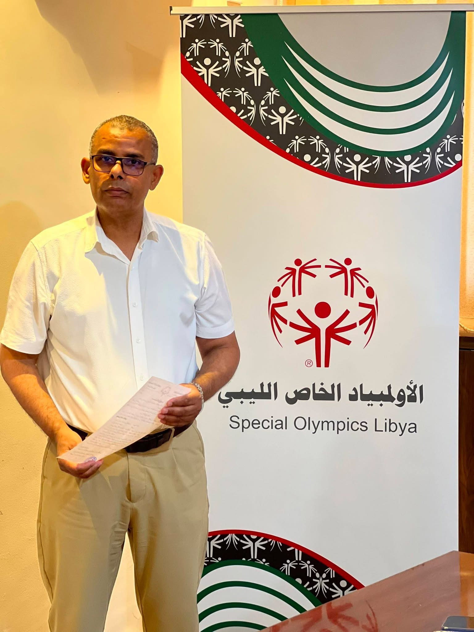 تكليف ناصر محمد فضيل بإدارة الأولمبياد الخاص الليبي – فرع بنغازي