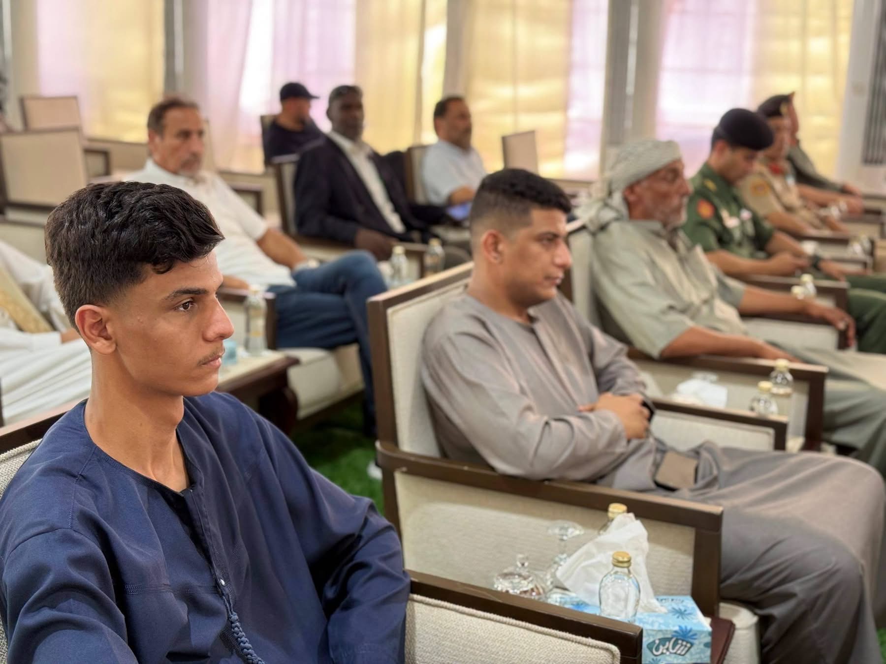وفد عسكري أردني يقدم واجب العزاء لأسرة الفريق فوزي المنصوري