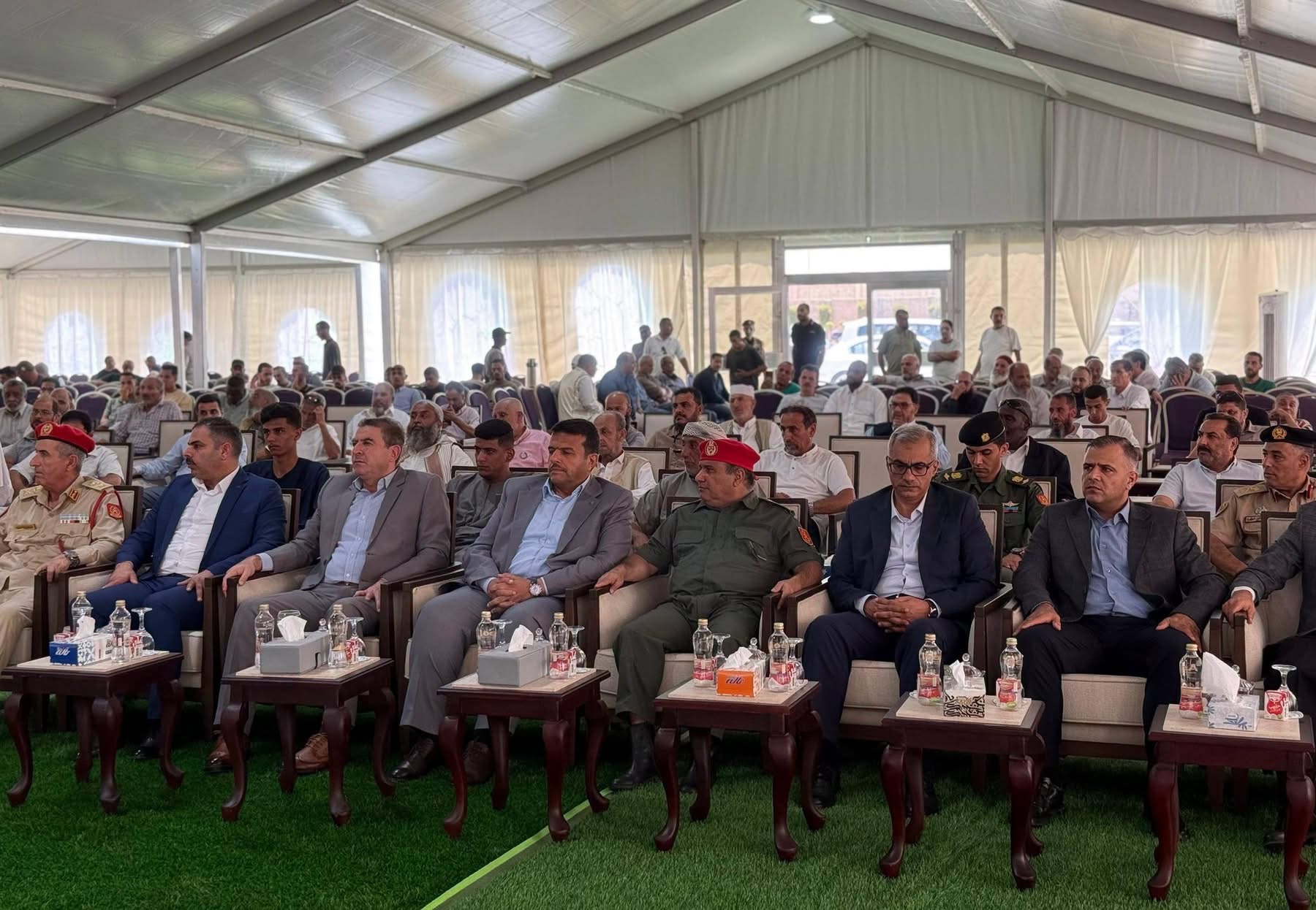 وفد عسكري أردني يقدم واجب العزاء لأسرة الفريق فوزي المنصوري