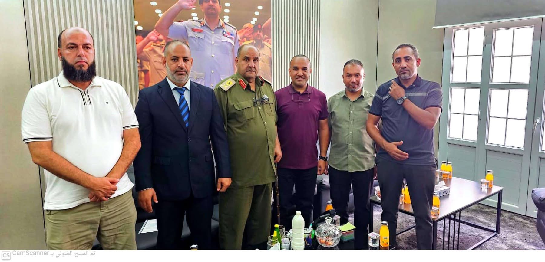 نقابة محرري العقود تبحث سبل التعاون المشترك مع إدارة الشؤون الاجتماعية بالقيادة العامة
