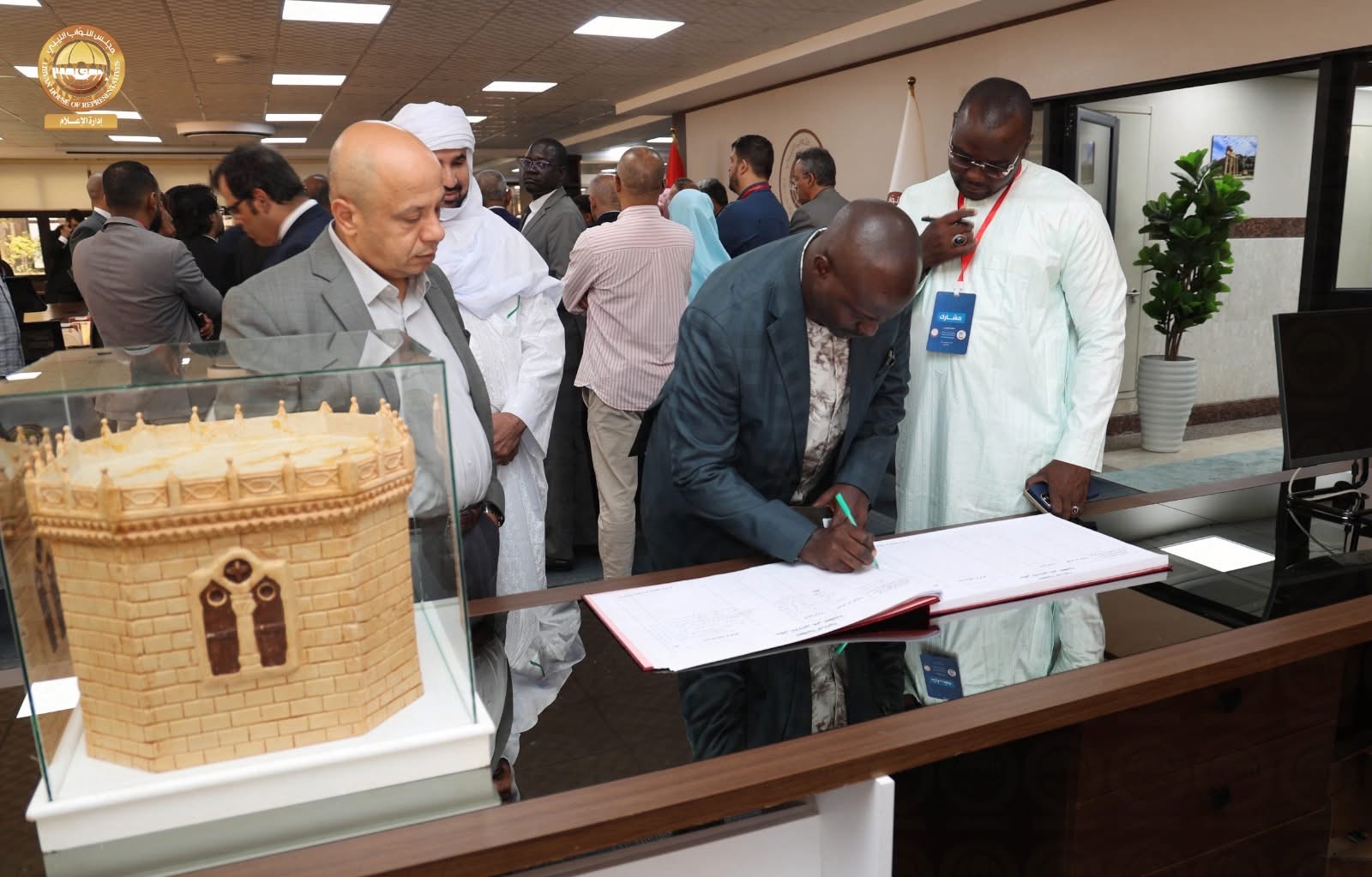 ديوان مجلس النواب يستقبل وفدًا برلمانيًا مشاركًا في المؤتمر الإقليمي ببنغازي