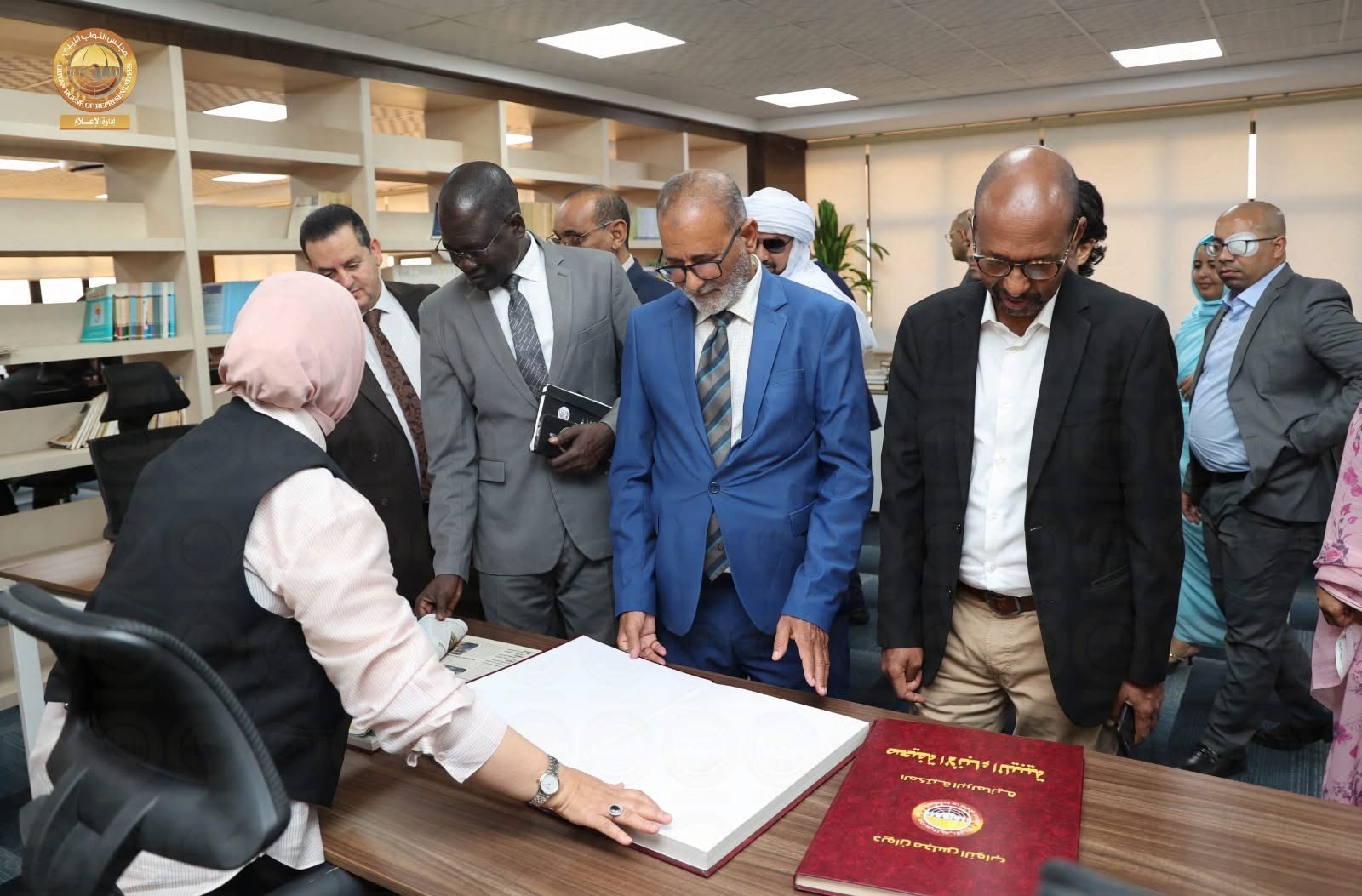 ديوان مجلس النواب يستقبل وفدًا برلمانيًا مشاركًا في المؤتمر الإقليمي ببنغازي