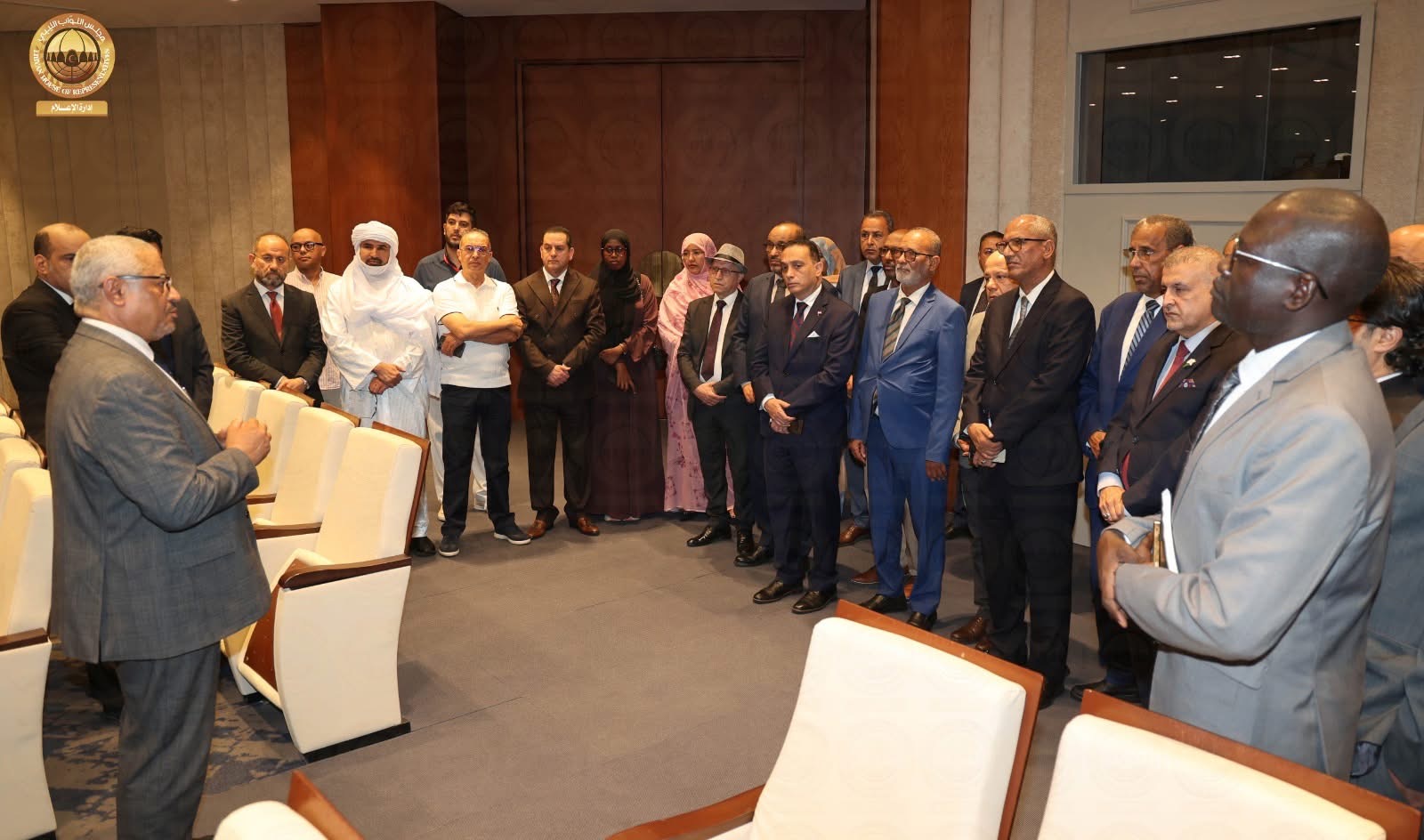 ديوان مجلس النواب يستقبل وفدًا برلمانيًا مشاركًا في المؤتمر الإقليمي ببنغازي