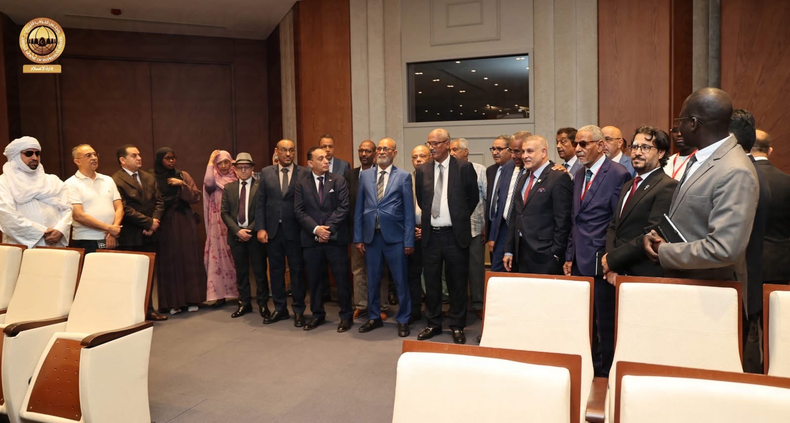 ديوان مجلس النواب يستقبل وفدًا برلمانيًا مشاركًا في المؤتمر الإقليمي ببنغازي