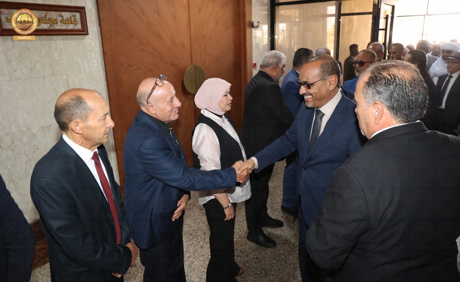 ديوان مجلس النواب يستقبل وفدًا برلمانيًا مشاركًا في المؤتمر الإقليمي ببنغازي