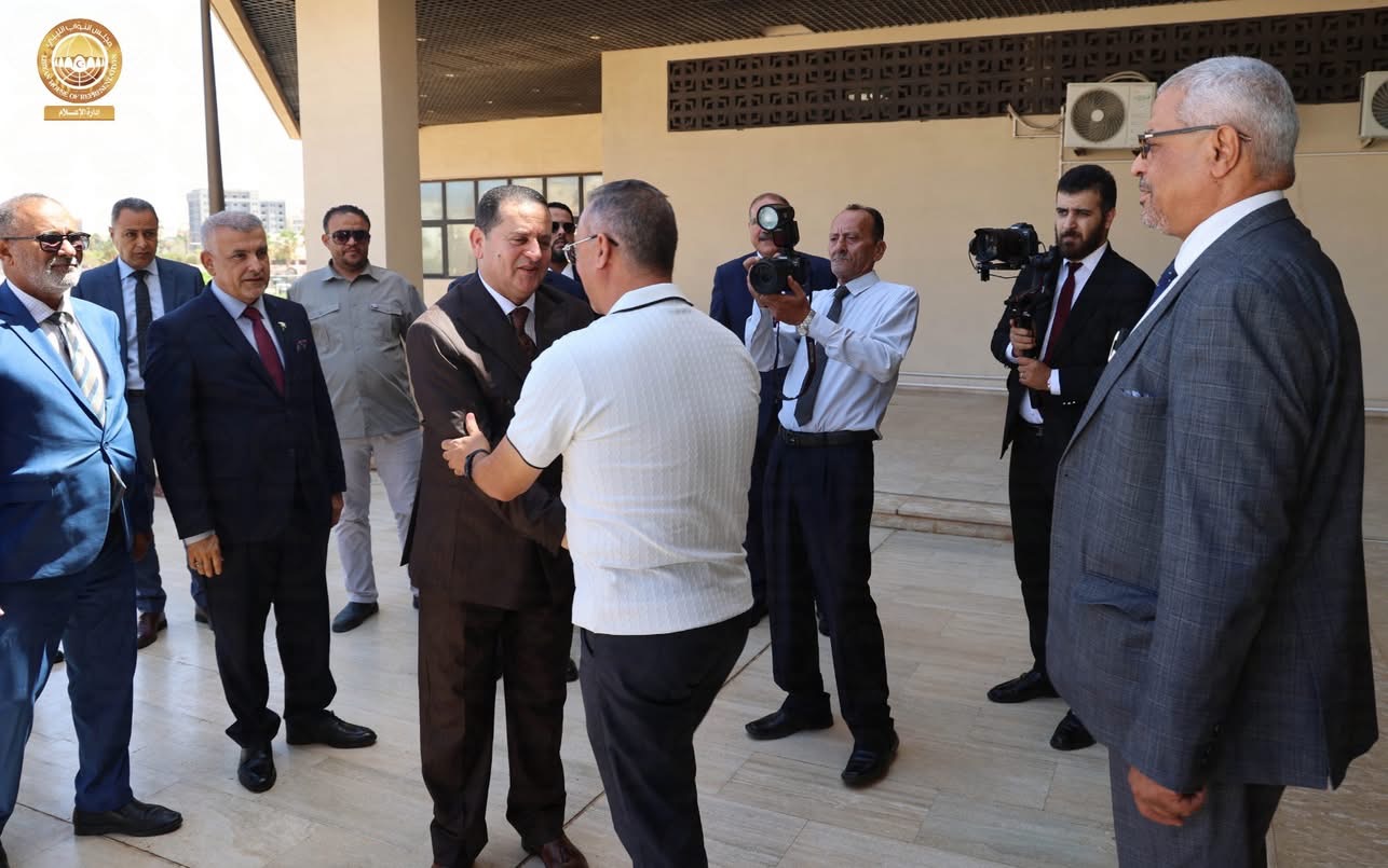 ديوان مجلس النواب يستقبل وفدًا برلمانيًا مشاركًا في المؤتمر الإقليمي ببنغازي