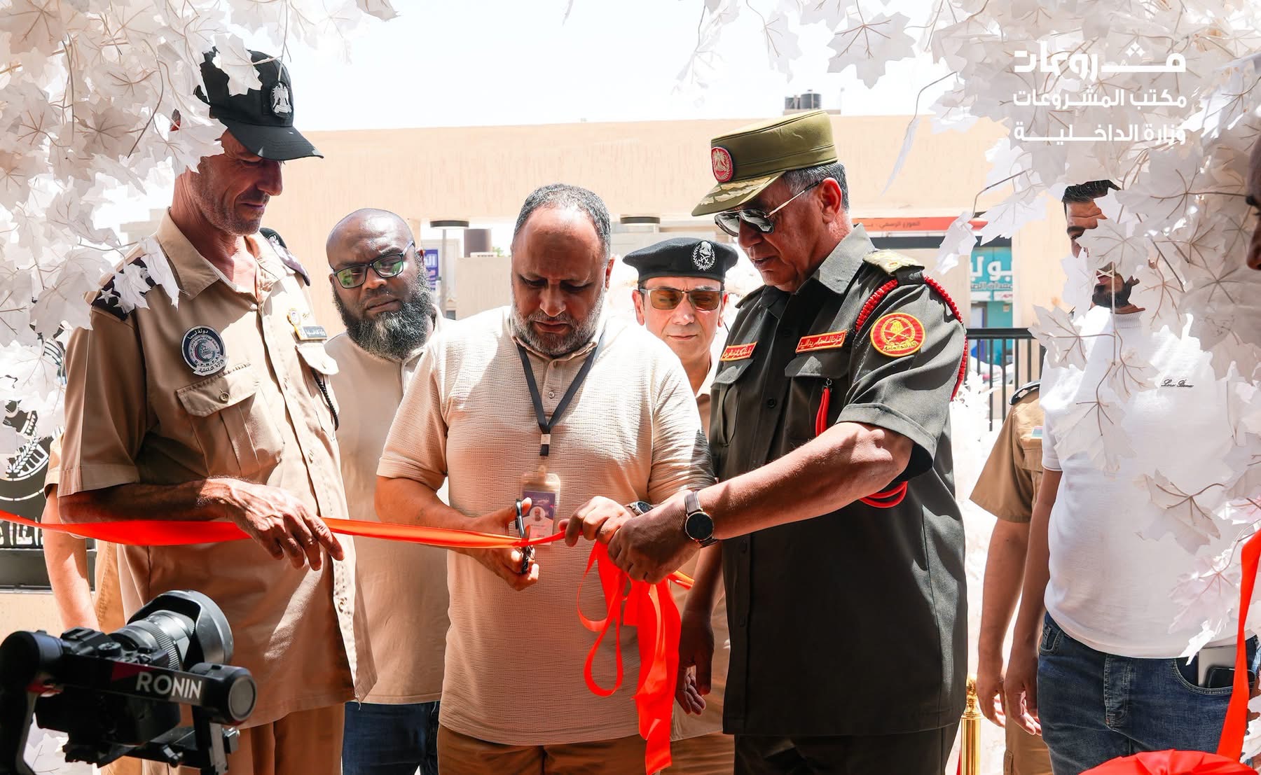افتتاح مبنى قسم الجوازات بوهديمة في بنغازي بعد استكمال أعمال الإنشاء والتجهيز