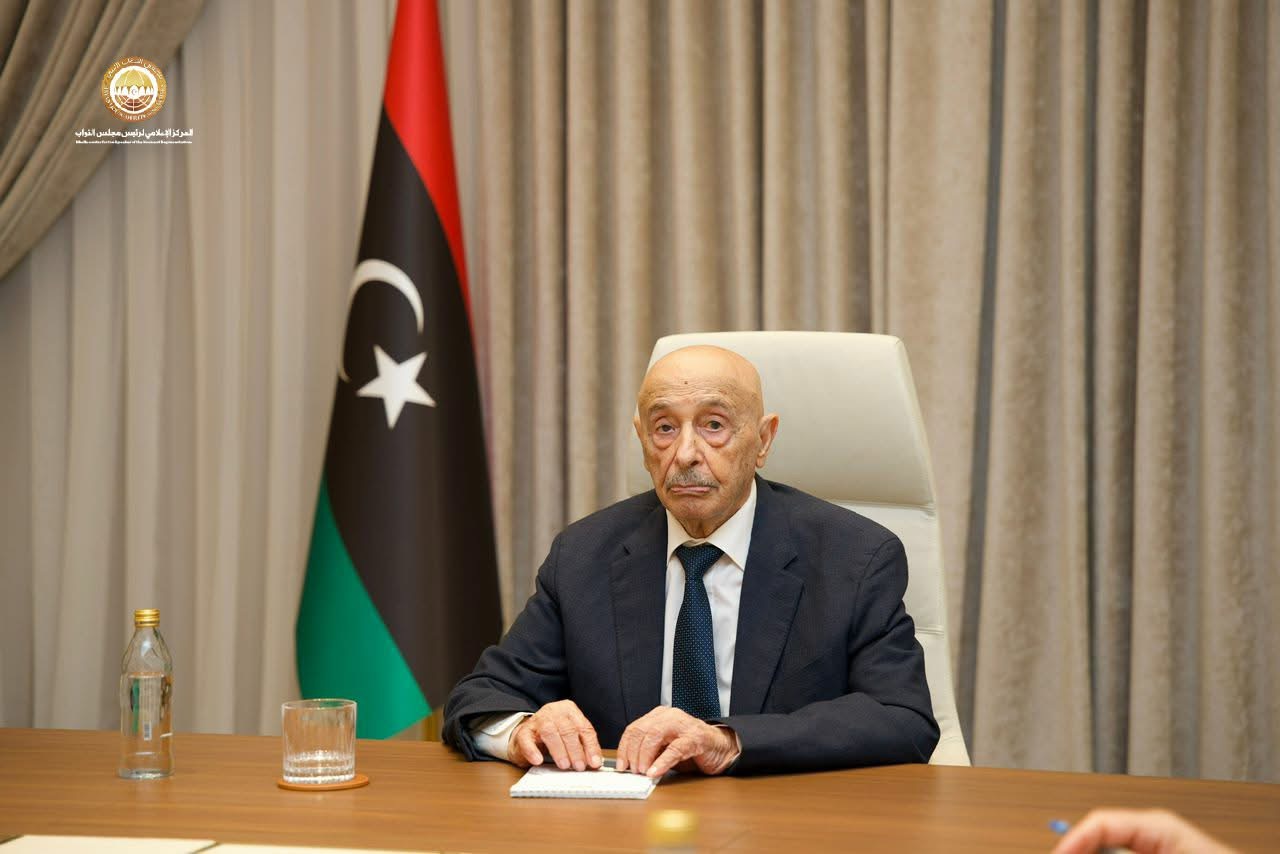 المستشار عقيله صالح يؤكد دعمه للمبادرات السياسية والمساعي الأممية لإنهاء الانقسام وترتيب الانتخابات