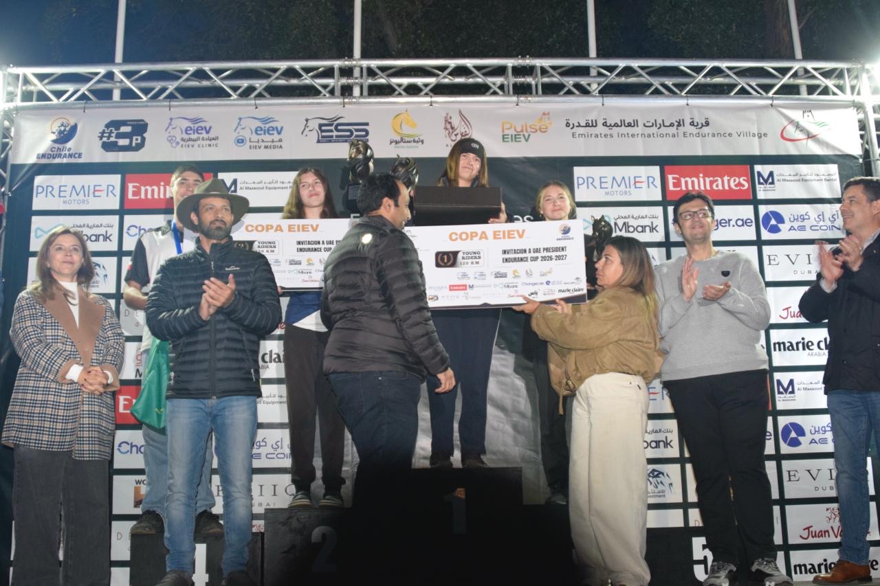 «أليسا» بطلة الجولة الرابعة لسلسلة سباقات قرية الإمارات العالمية للقدرة في تشيلي