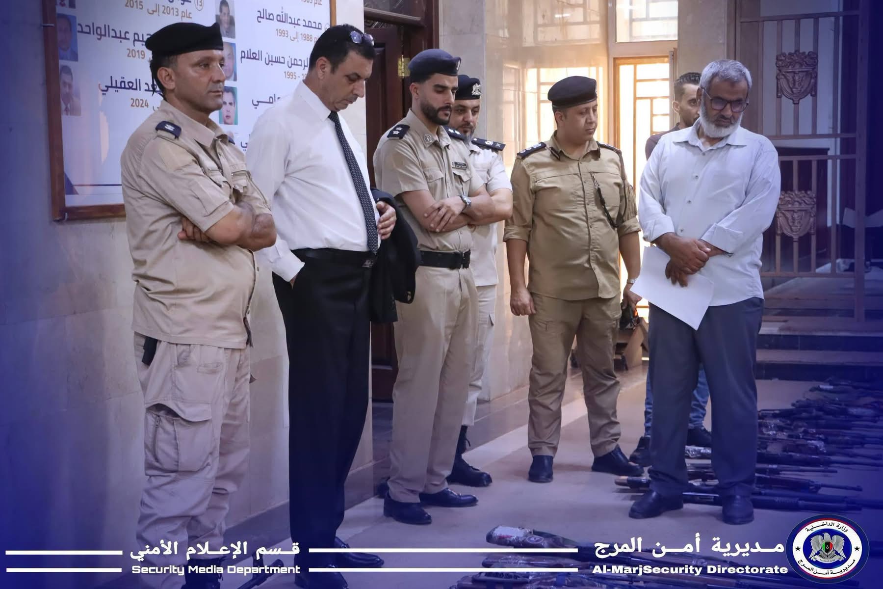 مديرية أمن المرج تتسلّم قطع سلاح مضبوطة على ذمة قضايا