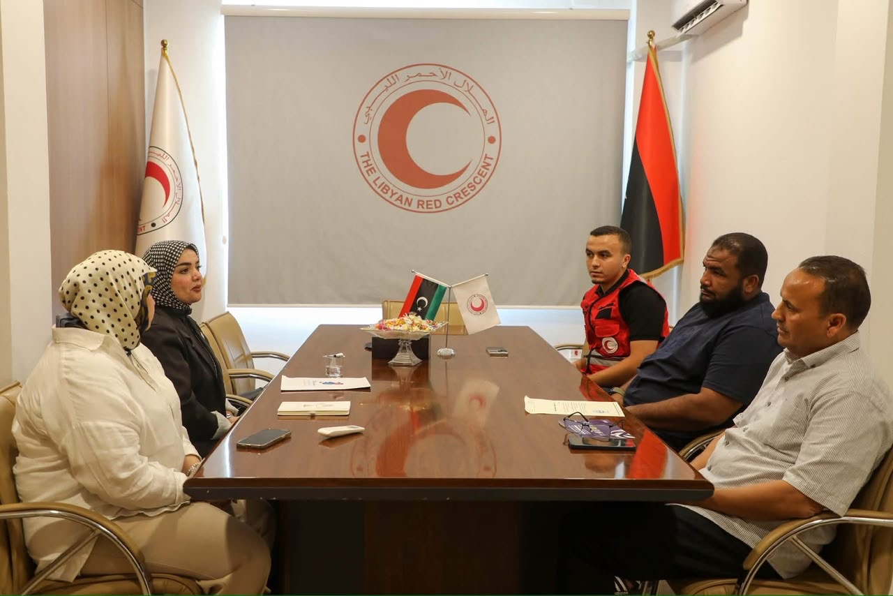 الهلال الأحمر ببنغازي يرفع جاهزيته للمشاركة في مؤتمر مكافحة الإرهاب والهجرة غير النظامية