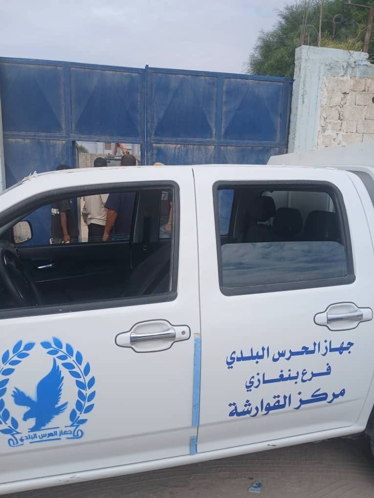 الحرس البلدي القوارشة ينظم توزيع الغاز 