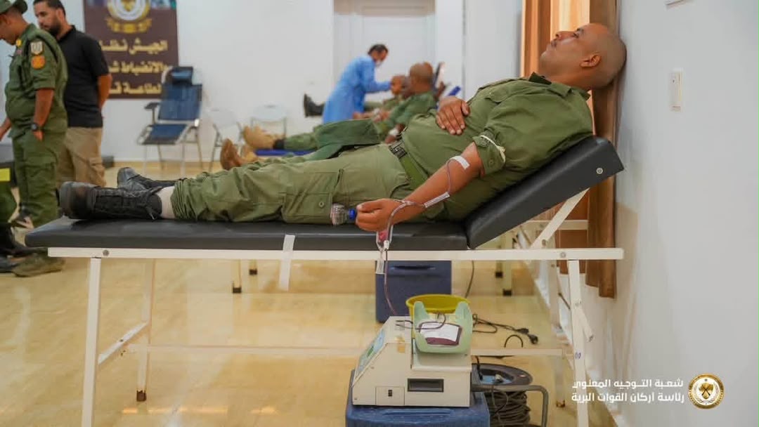 انطلاق حملة للتبرع بالدم لمنتسبي القوات المسلحة تحت شعار «بدمنا نحمي وطننا»
