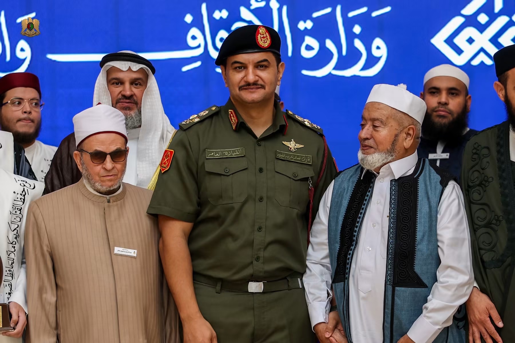 نائب القائد العام للقوات المسلحة الفريق أول ركن صدام حفتر يحضر ختام الدورة الرابعة عشرة من جائزة ليبيا الدولية لحفظ القرآن الكريم