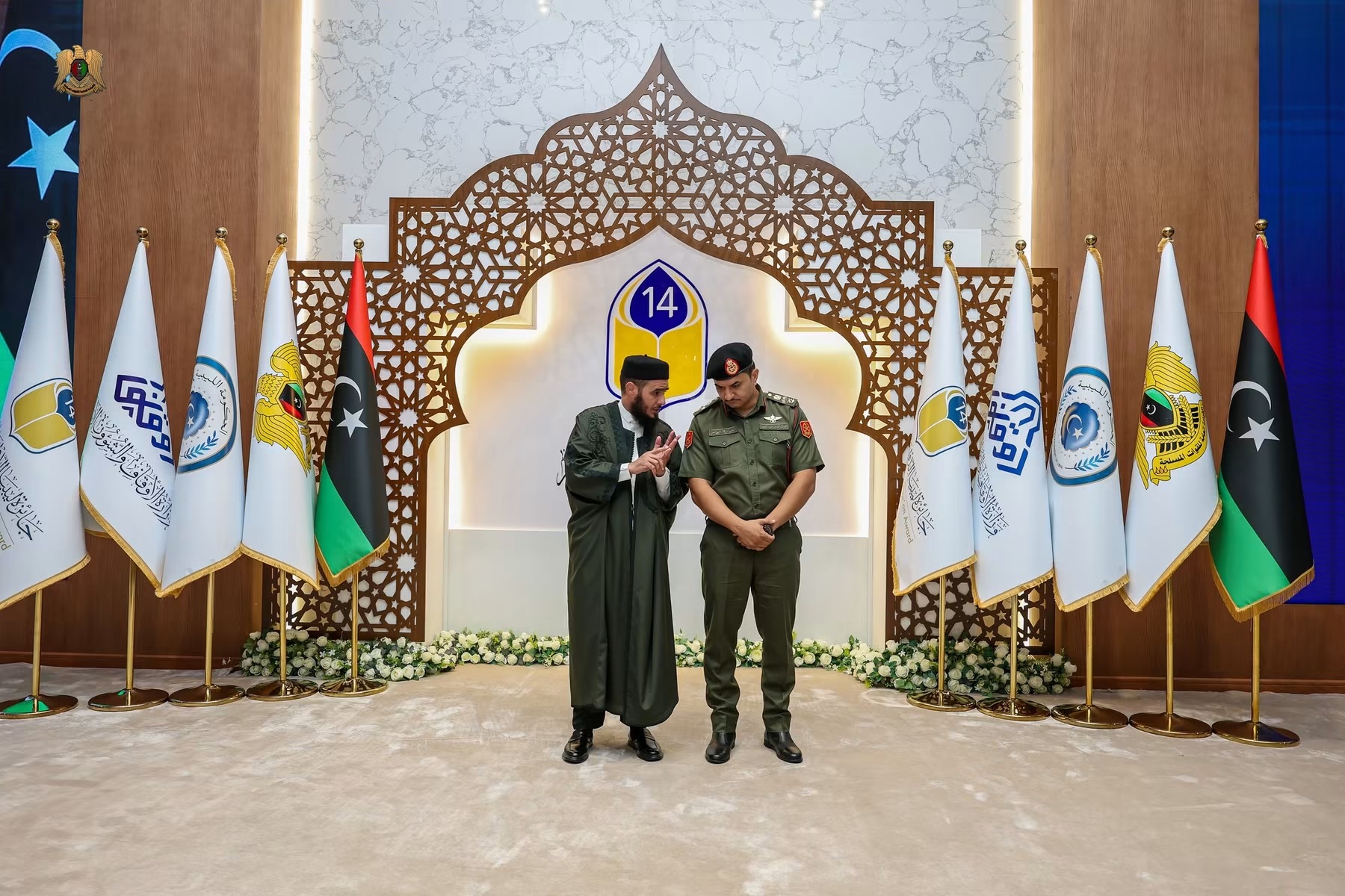 نائب القائد العام للقوات المسلحة الفريق أول ركن صدام حفتر يحضر ختام الدورة الرابعة عشرة من جائزة ليبيا الدولية لحفظ القرآن الكريم
